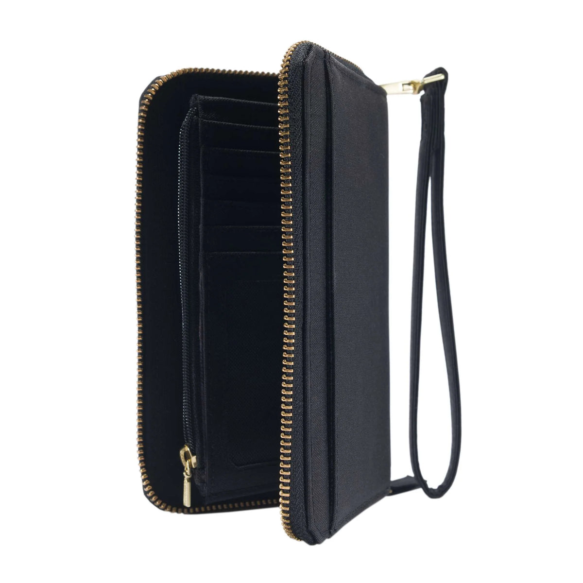 Nylon Duck Lay-Flat Clutch Wallet
