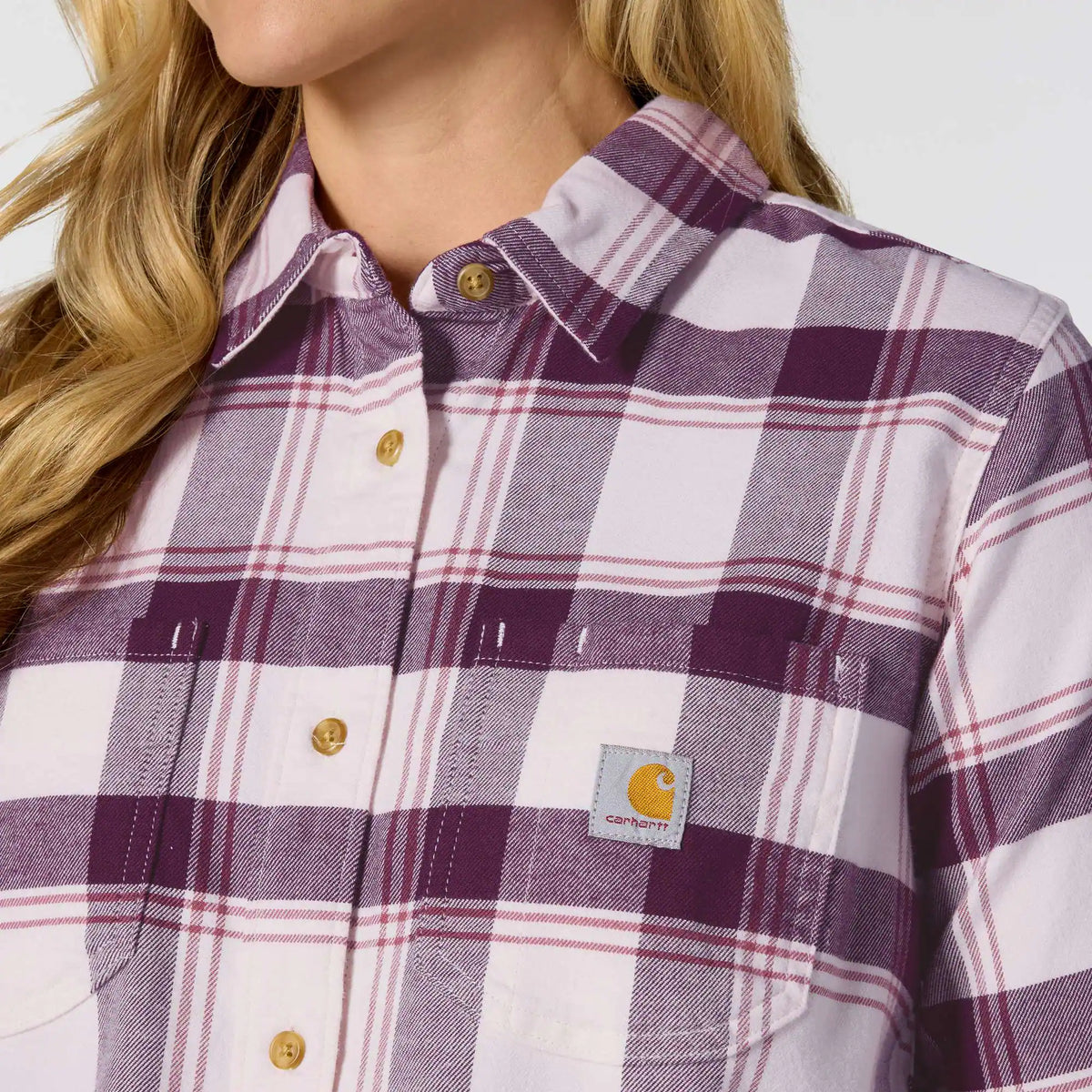 Women's Hamilton Relaxed LS Plaid Shirt