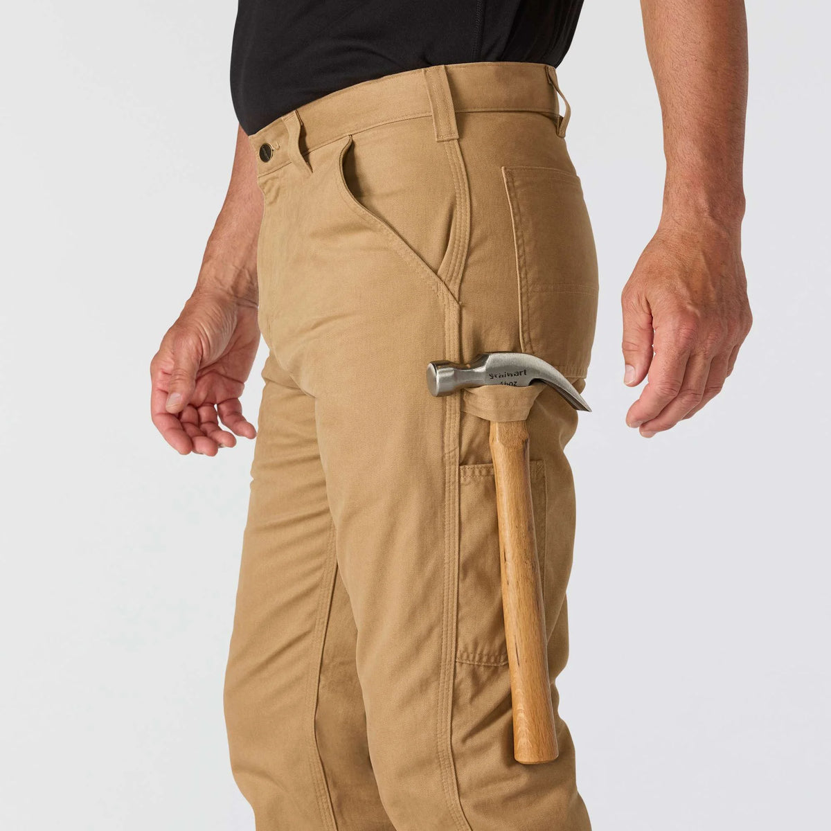 Relaxed Straight Twill Dungaree