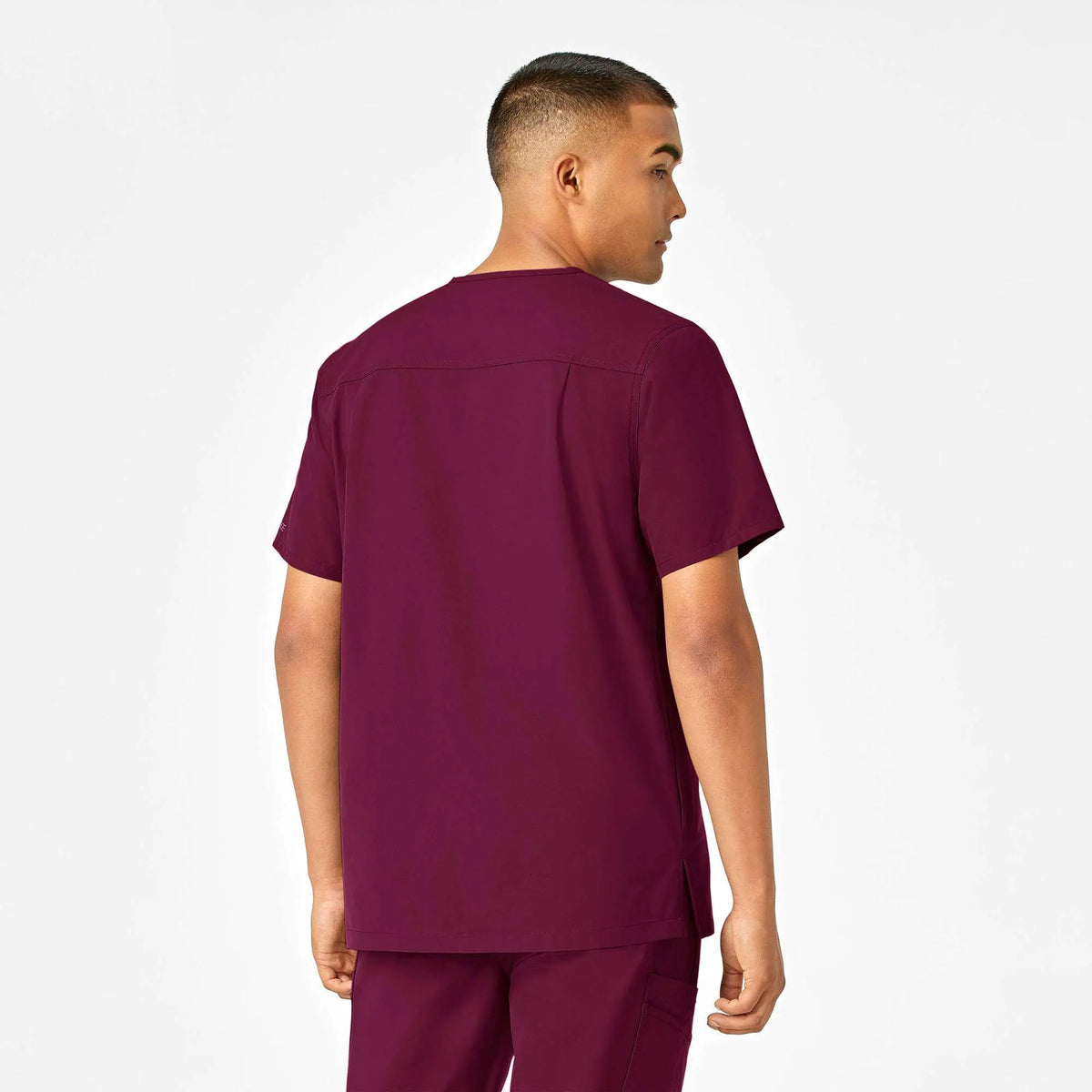 Force Essentials V-Neck Shirttail Scrub Top