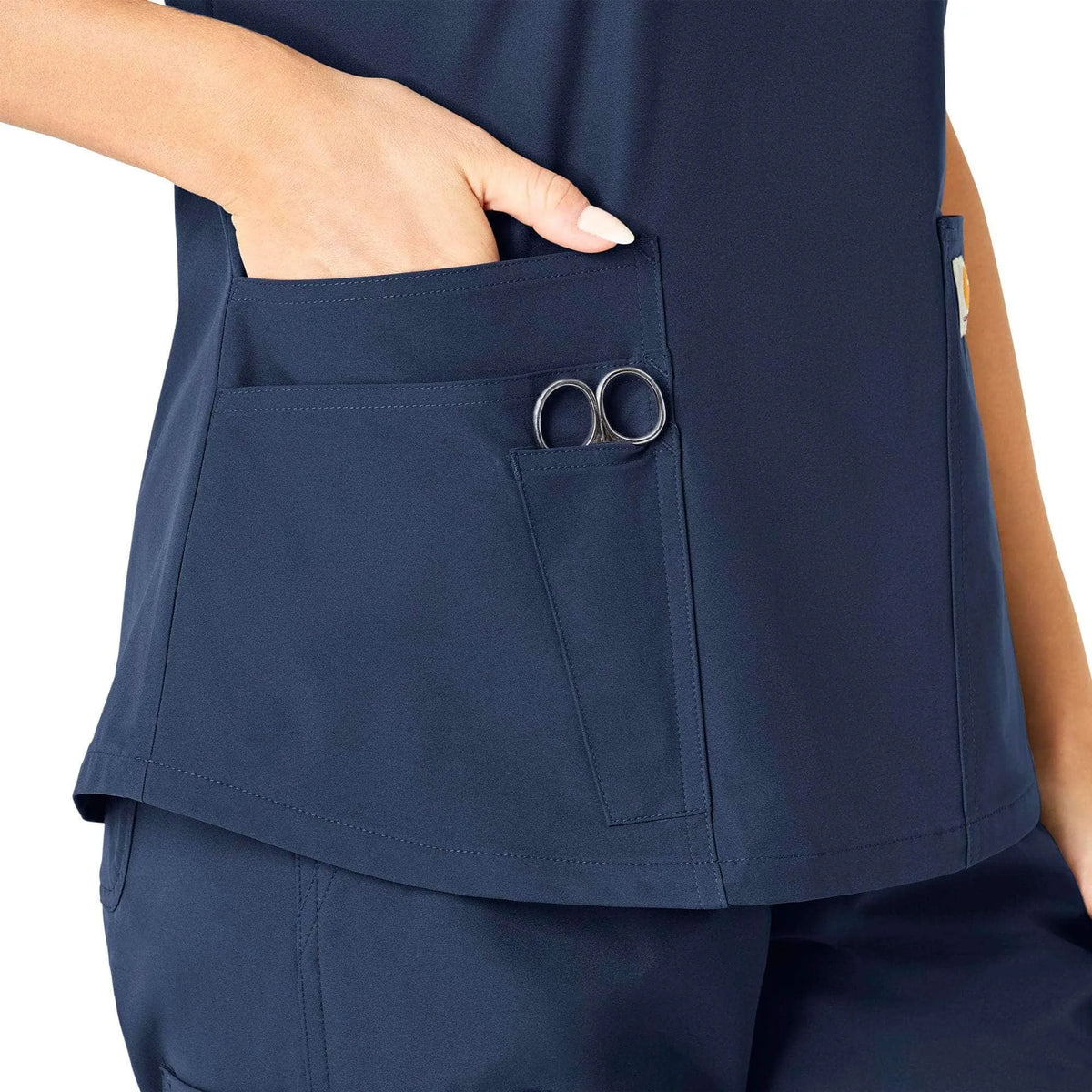 Women's Force Essentials V-Neck Scrub Top