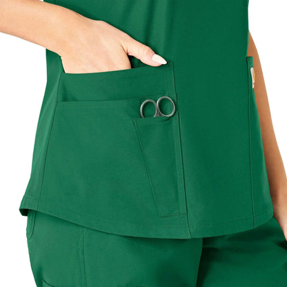 Women's Force Essentials V-Neck Scrub Top
