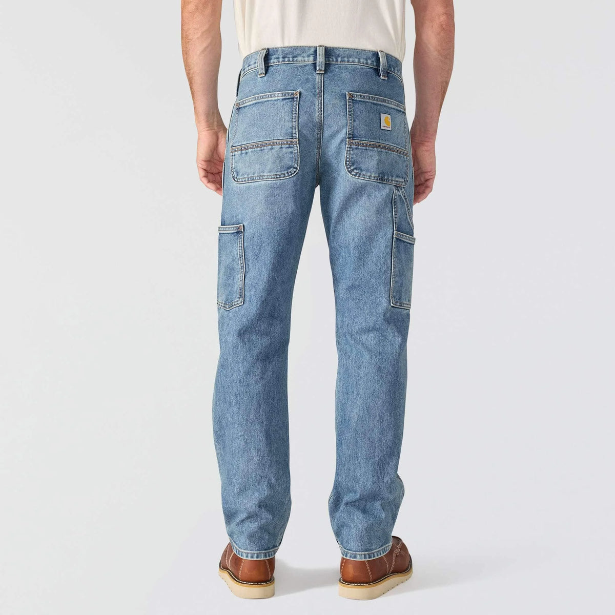 Relaxed Straight Rugged Flex™ Denim Dungaree