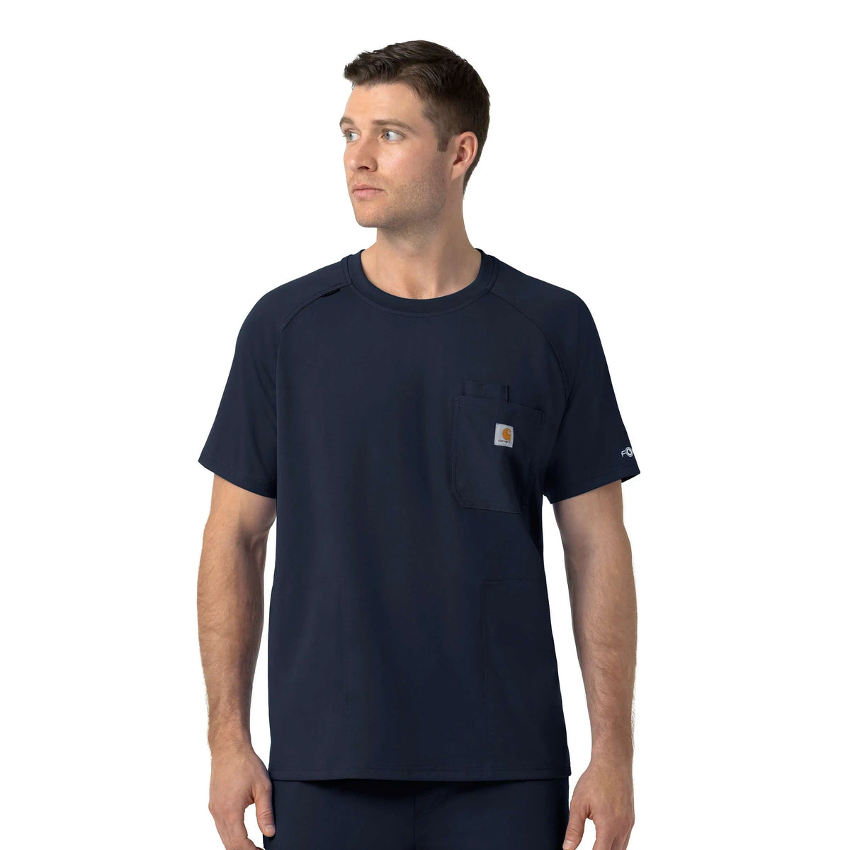 Force Cross-Flex Knit Crew Neck Scrub Top