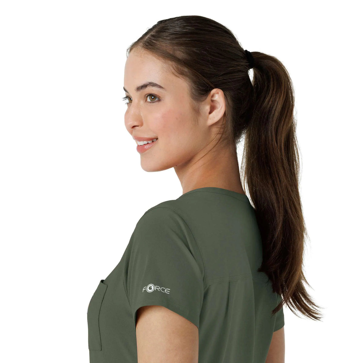 Women's Force Cross-Flex  Tuck-In Scrub Top