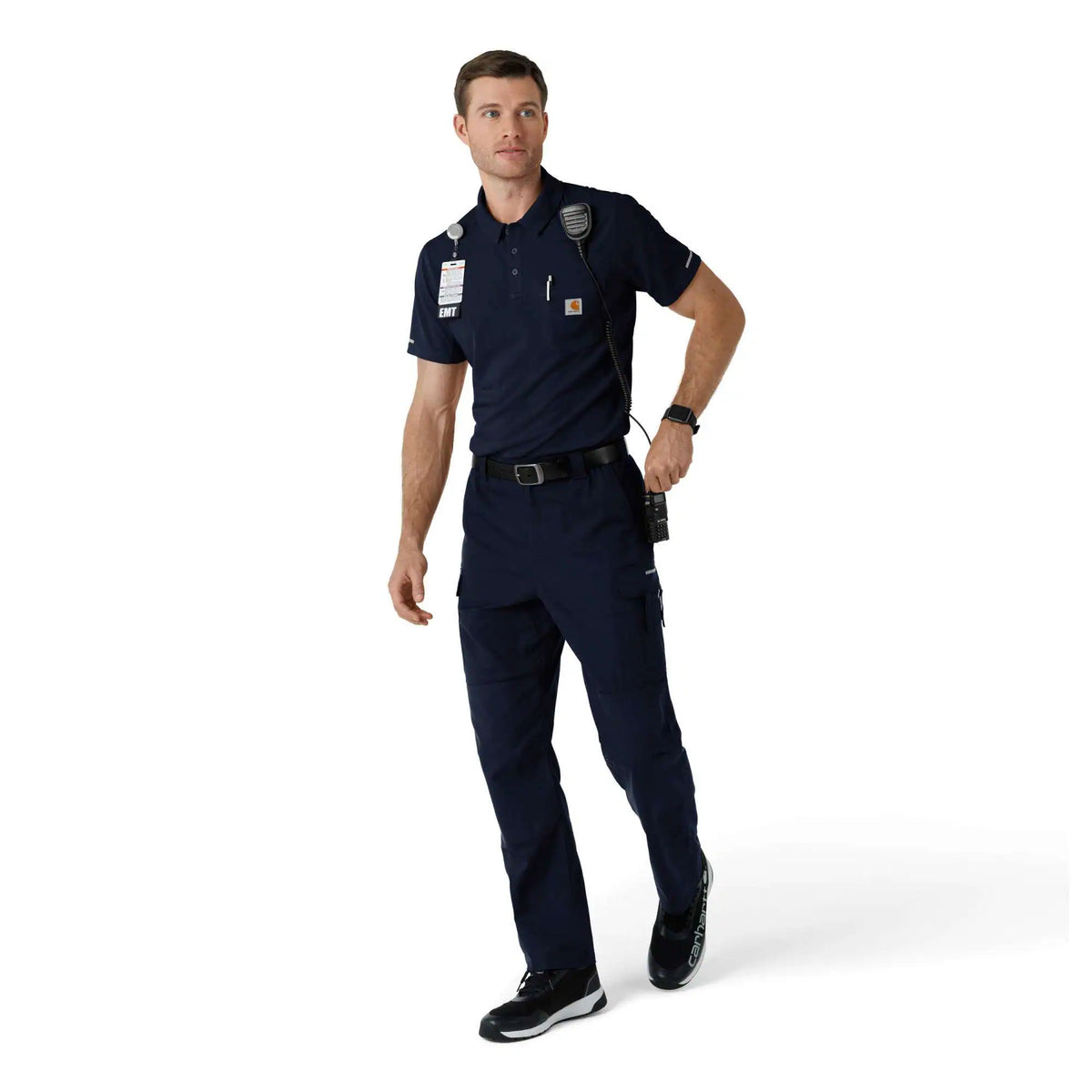 Rugged Flex® RSCU Lightweight Short Sleeve Polo Scrub Top