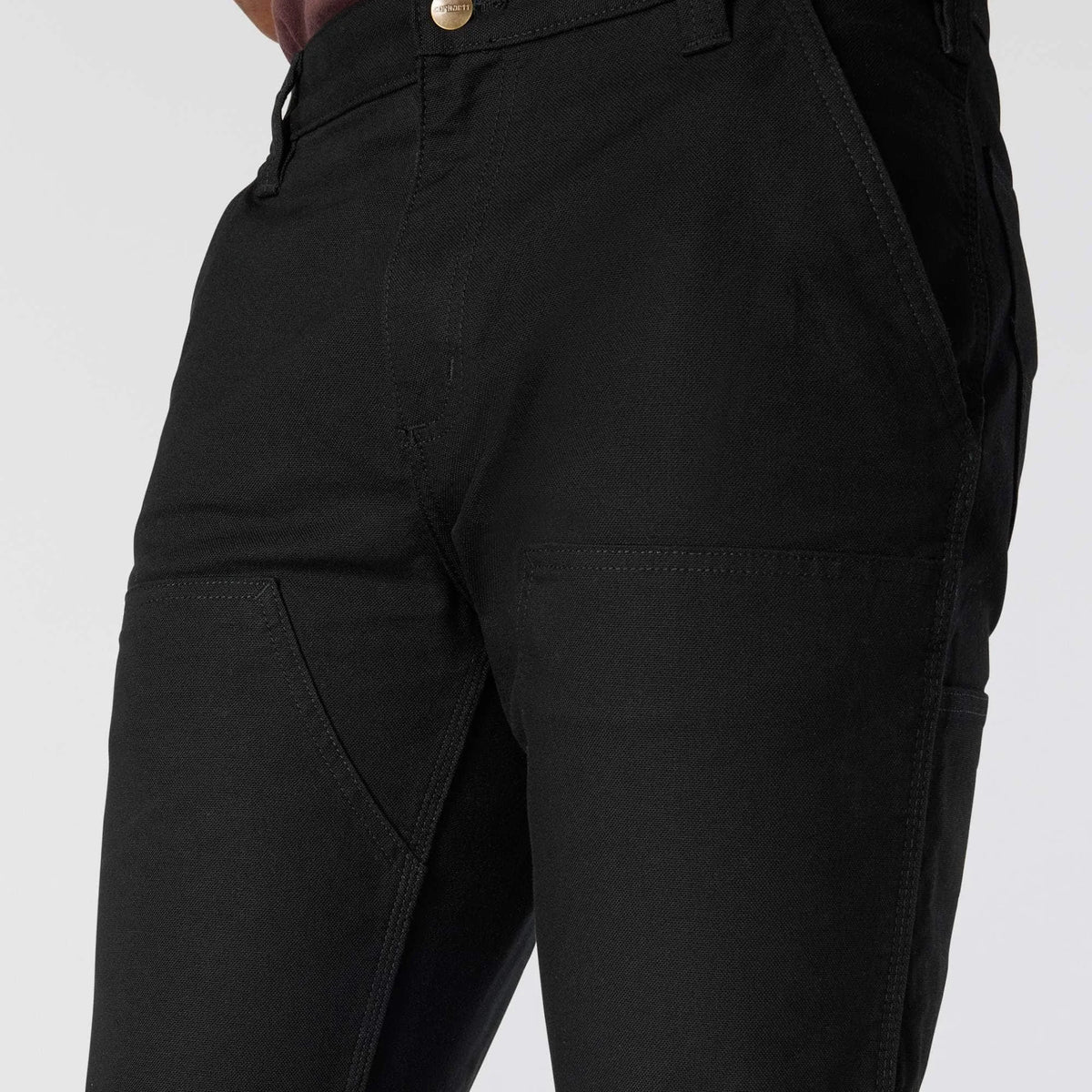 Slim Tapered Rugged Flex™ Duck Double-Front Dungaree