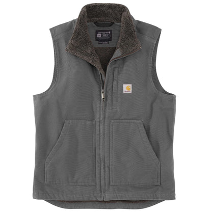 Washed Duck Mock-Neck Vest