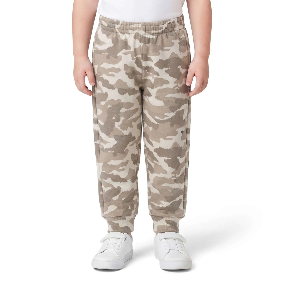 Boys' Elastic Waistband Fleece Printed Camo Sweatpant (Baby/Toddler)