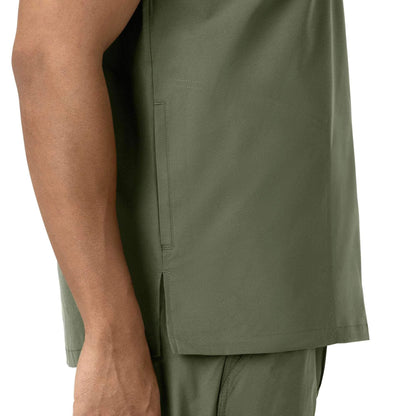 Force Essentials V-Neck Shirttail Scrub Top