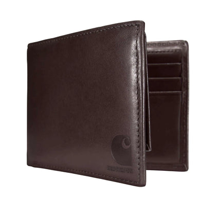 Oil Tan Leather Passcase Wallet