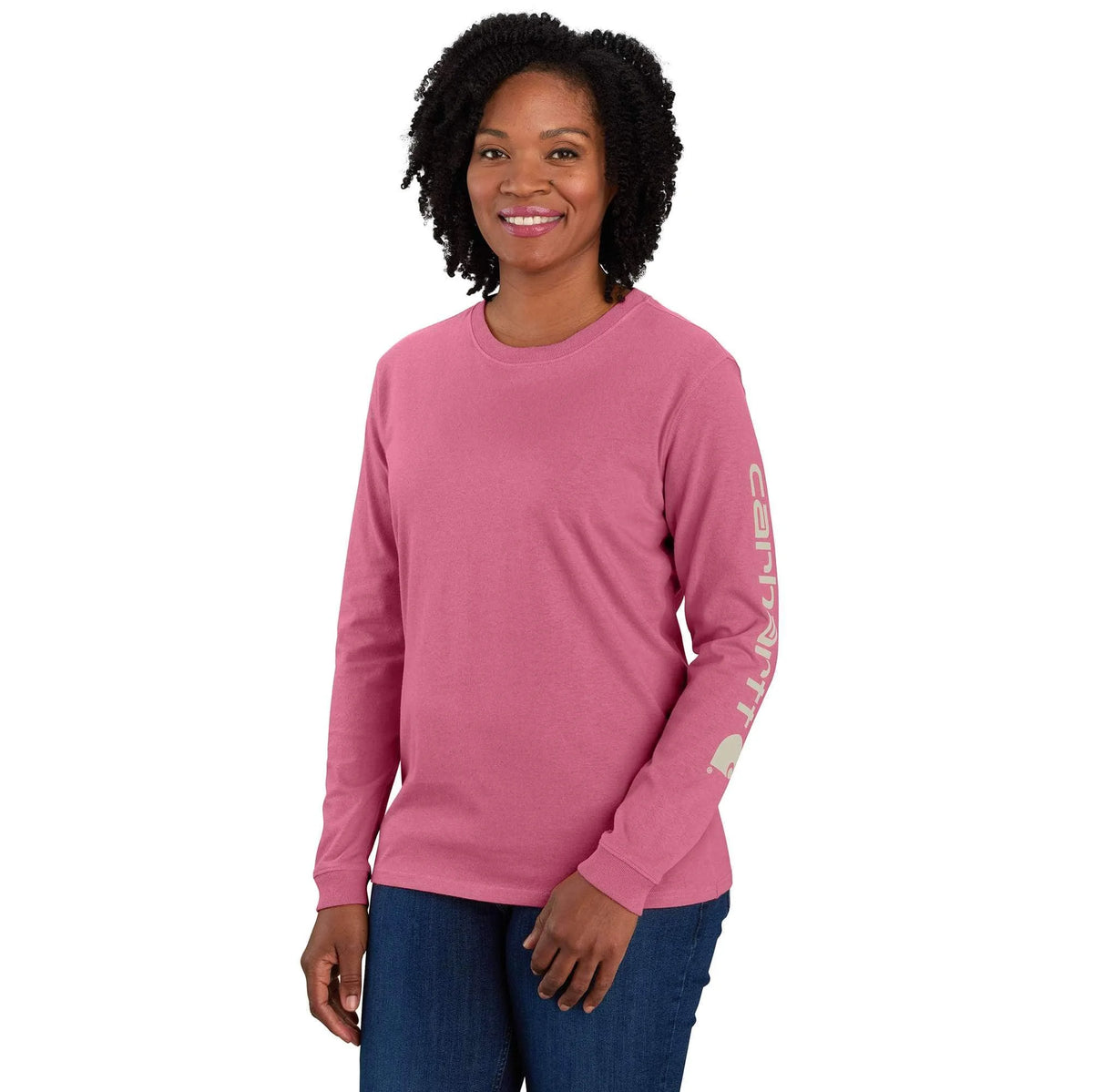 Women's Dearborn Loose LS Logo T-Shirt