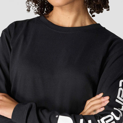 Women's Dearborn Loose LS Logo T-Shirt