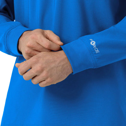 Force Cross-Flex Crew Neck Long Sleeve Scrub Top