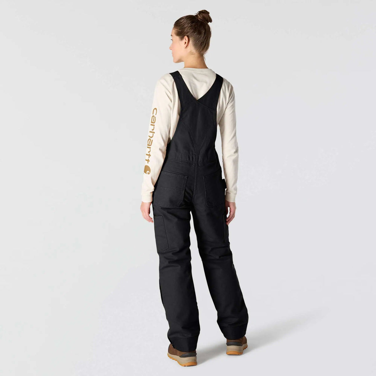 Women's Washed Duck Insulated Bib Overall