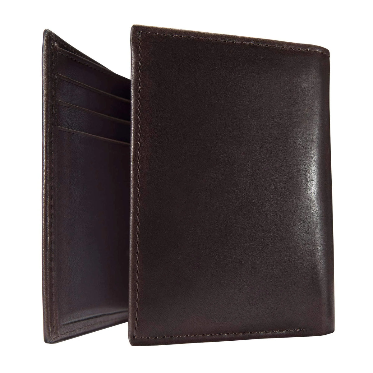 Oil Tan Leather Trifold Wallet