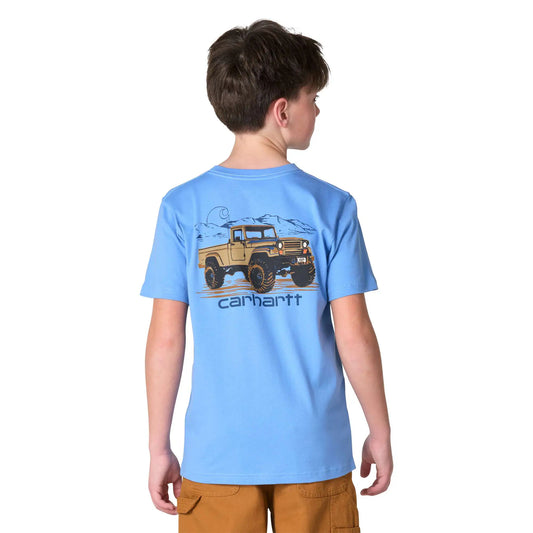 Boys' Short Sleeve Truck Pocket T-Shirt (Toddler/Child/Youth)