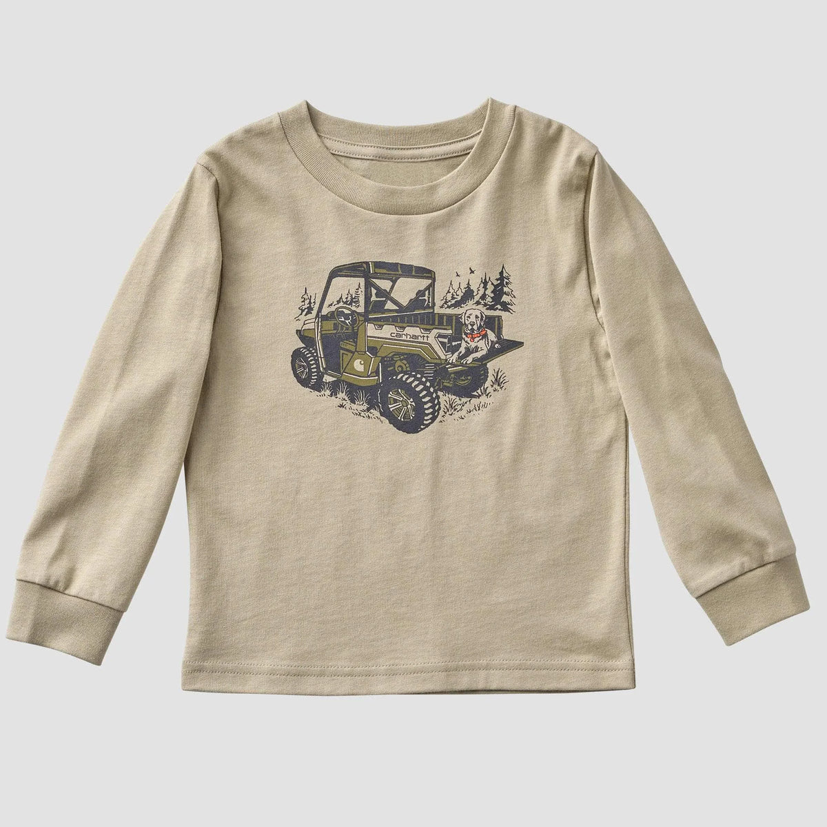 Boys' Long Sleeve Vehicle T-Shirt (Toddler/Child)