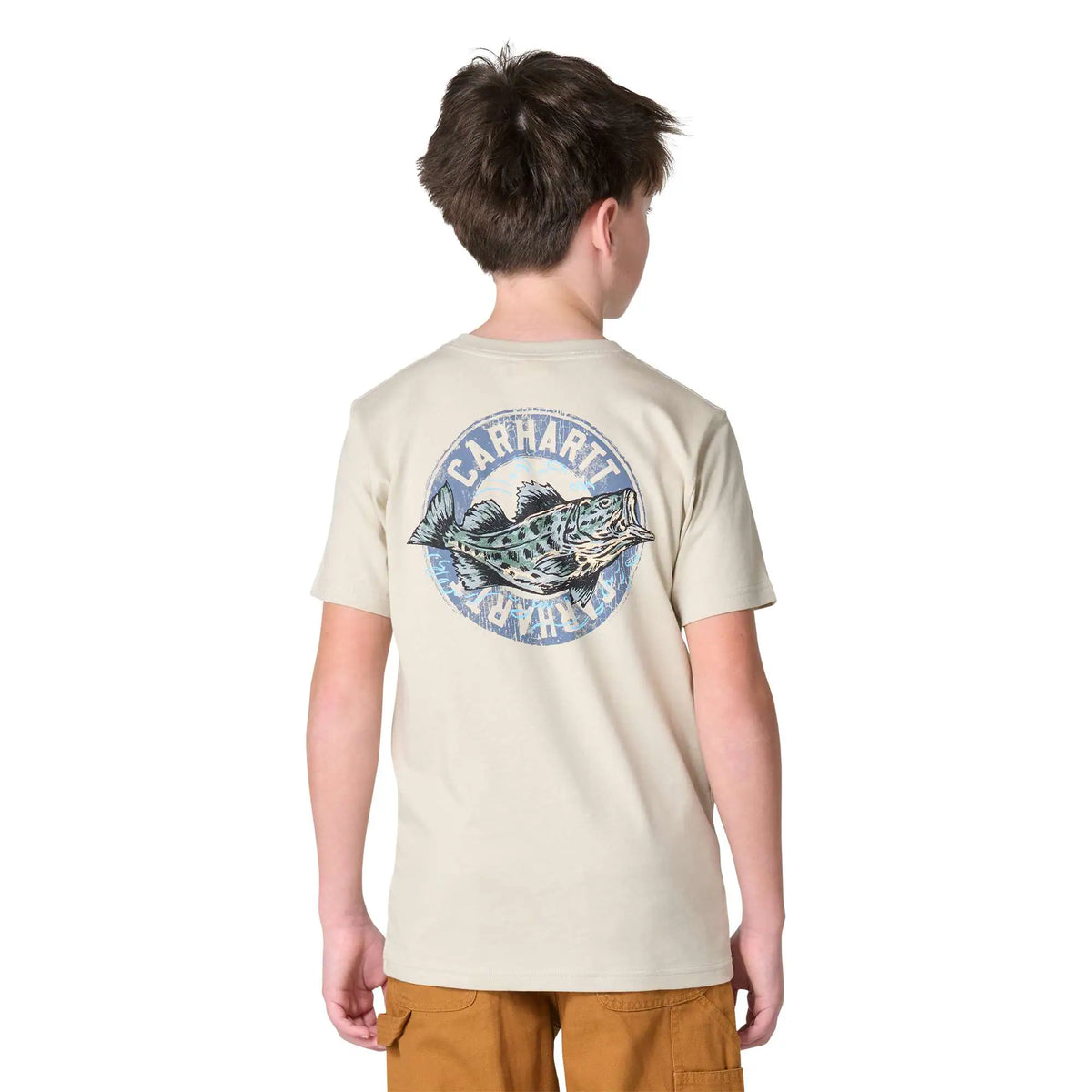 Boys' Short Sleeve Fishing T-Shirt (Toddler/Child/Youth)